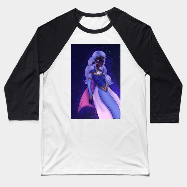 Voltron Allura Infinitesimal Art Print Baseball T-Shirt by nhitori